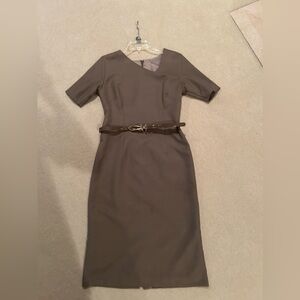 Fully lined midi dress